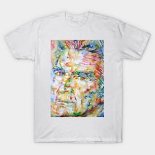 EMIL CIORAN watercolor portrait .4 T-Shirt